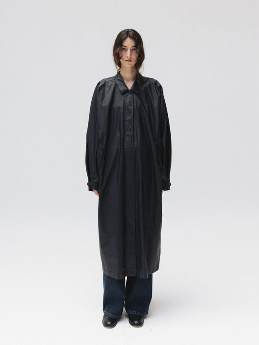 wind coat (black)