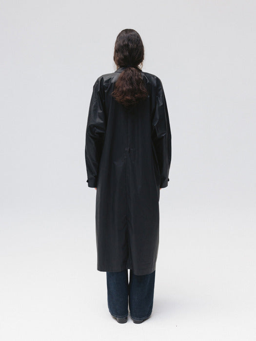 wind coat (black)