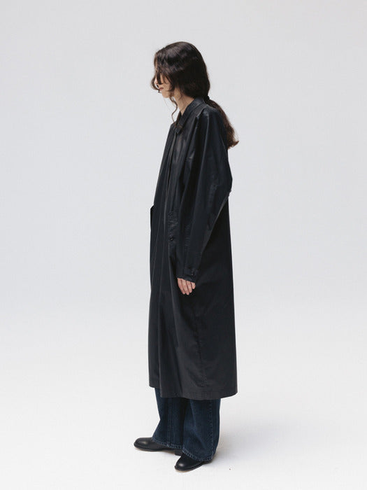wind coat (black)