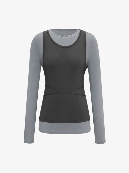 Layered Cover-Up T-Shirt_FS253RL02F002_041