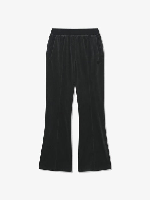 Velour Corduroy Brushed Bootcut Pants_FS254FP02F004_001
