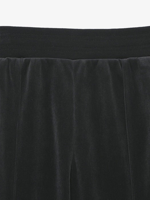 Velour Corduroy Brushed Bootcut Pants_FS254FP02F004_001