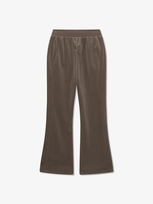 Velour Corduroy Brushed Bootcut Pants_FS254FP02F004_217