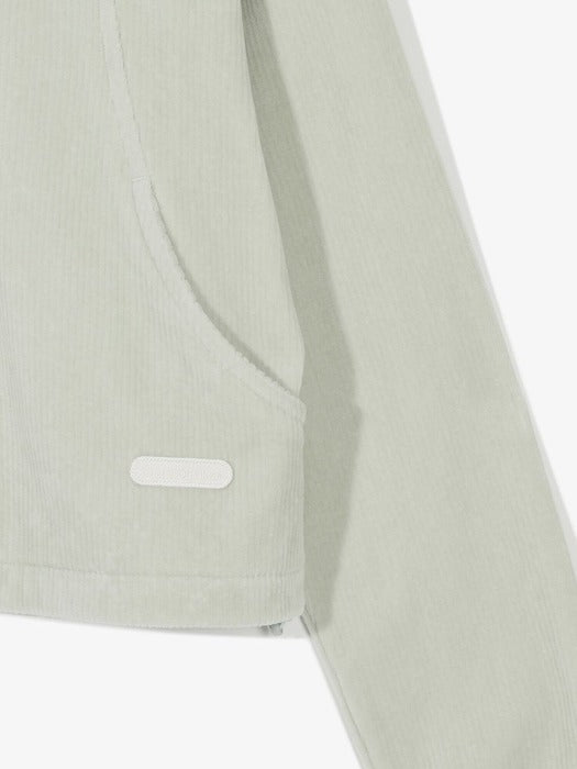 Velour Corduroy Hooded Zip-Up Top_FS254FT02F001_412