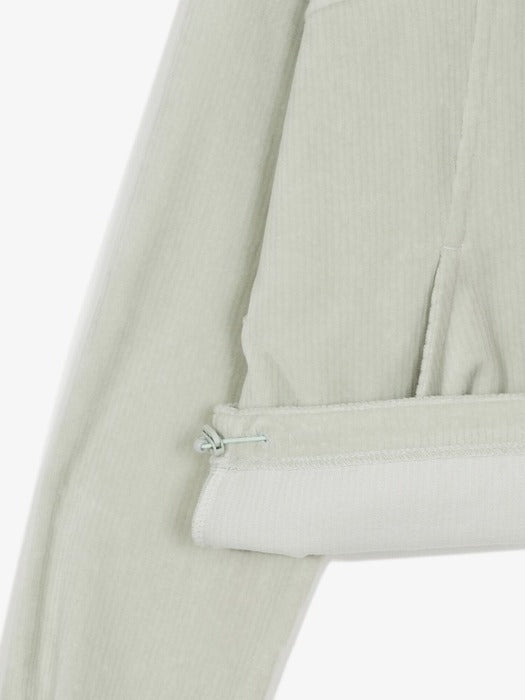 Velour Corduroy Hooded Zip-Up Top_FS254FT02F001_412