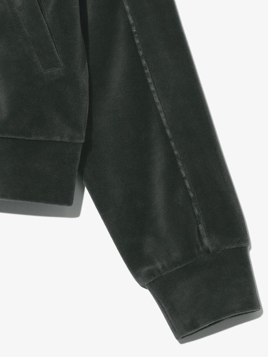 Velvet Line Accent Stand-Collar Zip-Up_FS254FT02F002_006