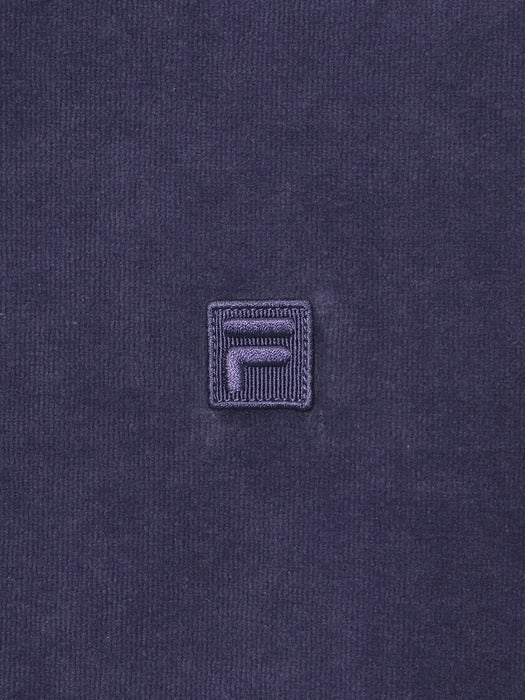 Stand-collar zip-up with velvet line detail_FS254FT02F002_561