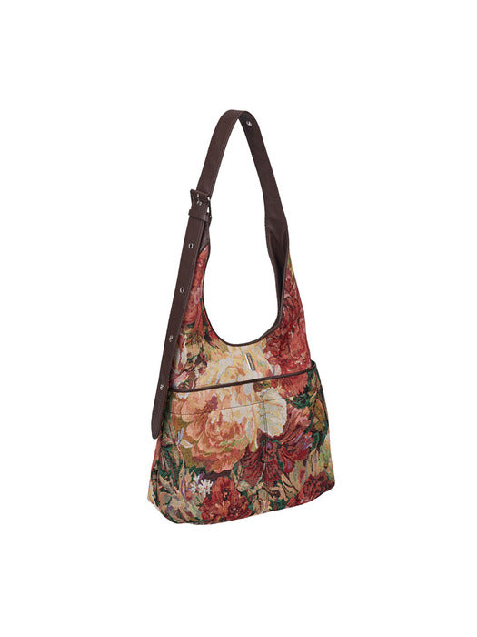 Perfec Bunny Long Jacquard Shoulder Bag L Floral