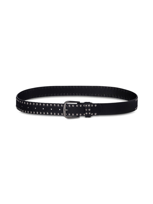 [raive] Double Stud Belt VX5AT623_2color