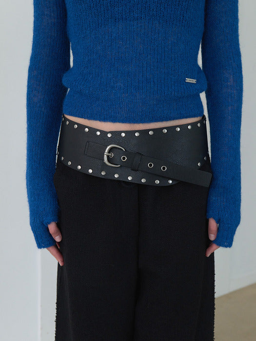 Raive Wide Stud Belt
