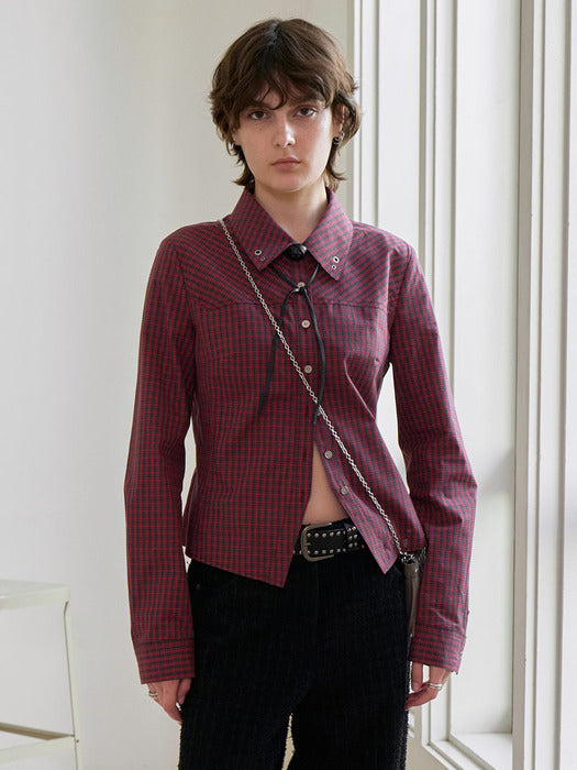 Raive Check Slim-fit Shirts