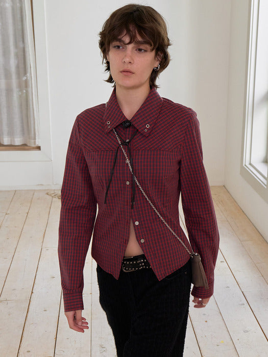 Raive Check Slim-fit Shirts
