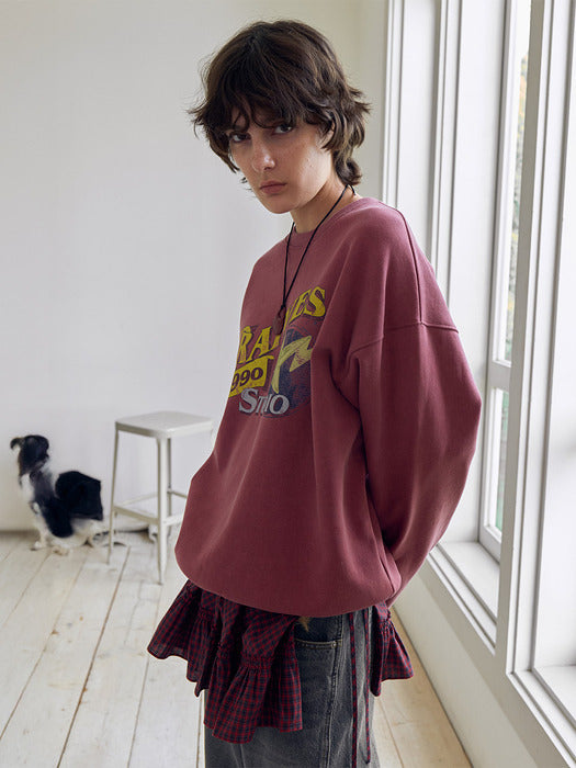 Raive Retro Star Graphic Sweatshirt