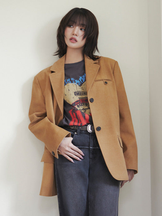 [raive] Vintage Cotton Twill Jacket VW5AJ231_2color