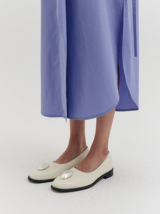 Eenk Mother of Pearl Loafers - Ivory