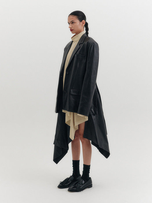 Eenk Leather Tassel Loafers - Black