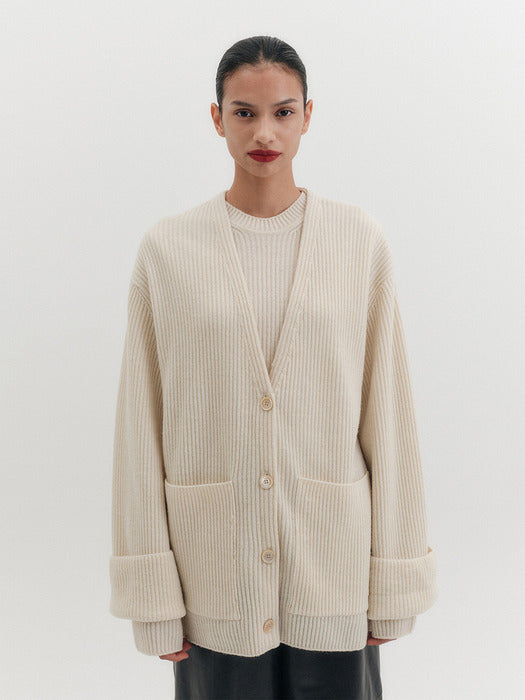Eenk Multi-Way Shawl Cardigan - Ivory