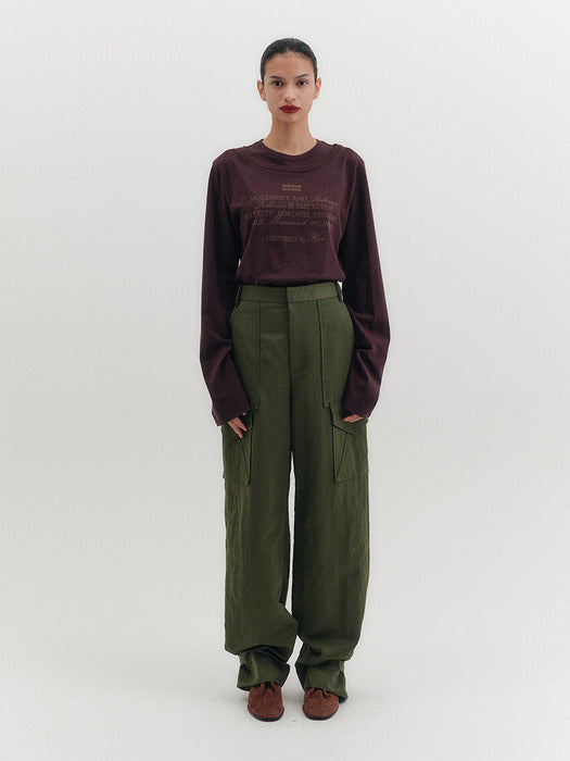 [EENK] Dual Pocket Pants - Khaki