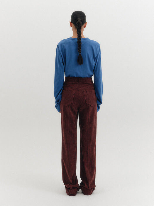 Eenk Layered Printing T-shirt - Blue