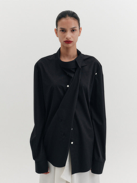 Eenk Multi-Way Shirt - Black