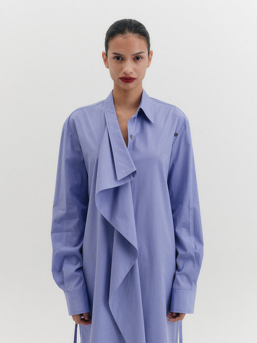 Eenk Layered Long Dress - Lavender