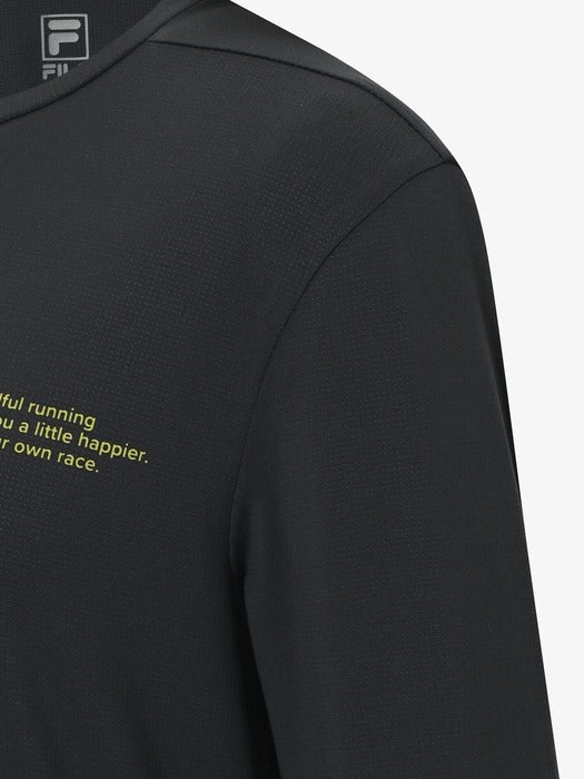 [fila] Unisex Running Mesh Long-Sleeve Tee_FS253RL02X001_006