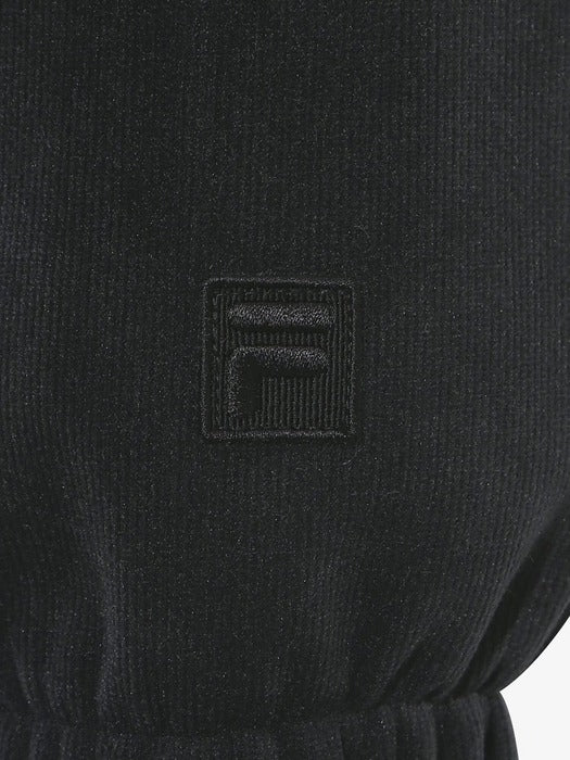 Velour Corduroy Fleece-Lined Hooded Zip-Up_FS254FT02F004_001