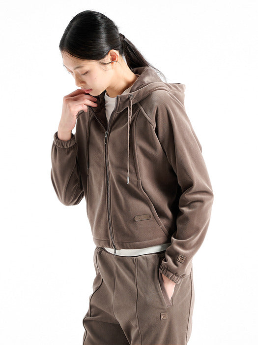 [fila] Velour Corduroy Fleece Hooded Zip-up_FS254FT02F004_217