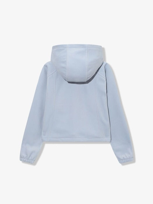 Velour Corduroy Fleece-Lined Hooded Zip-Up_FS254FT02F004_442
