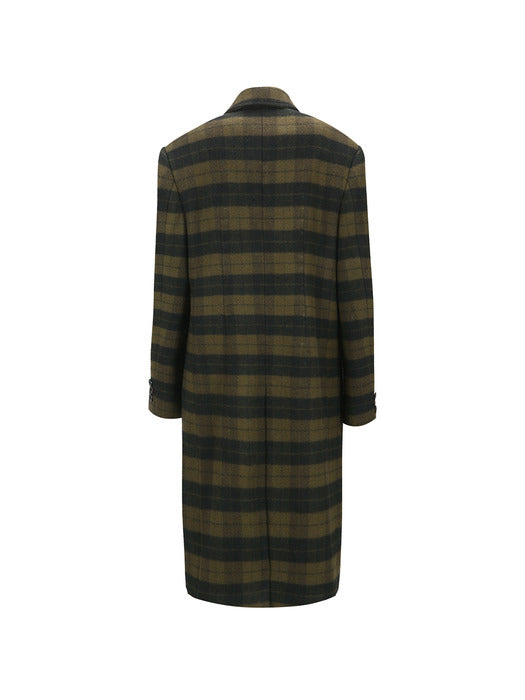 [andersson bell] LACIE CHECK BUTTONS COAT awa726w(GREEN)