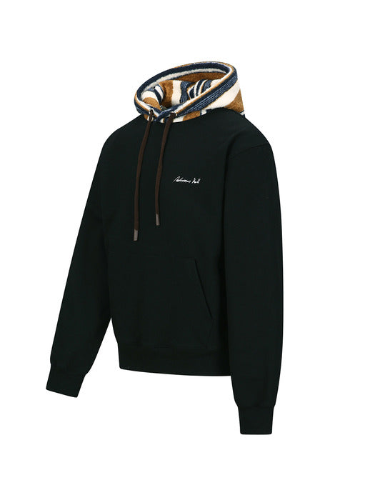 [andersson bell] UNISEX LOGO EMBROIDERY HOODIE atb1379u(BLACK)
