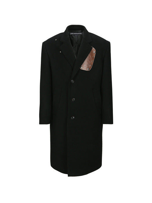 [andersson bell] UNISEX JAMES WOOL COAT awa731u(BLACK)