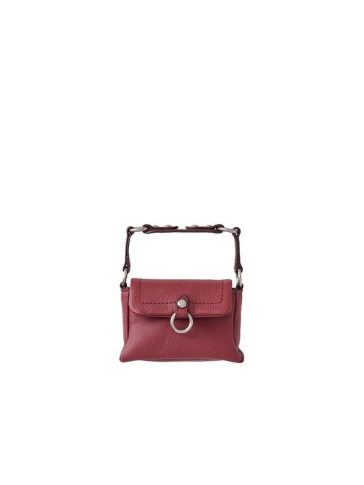 Toque Ring Pocket Card Wallet Charm — Topo Red
