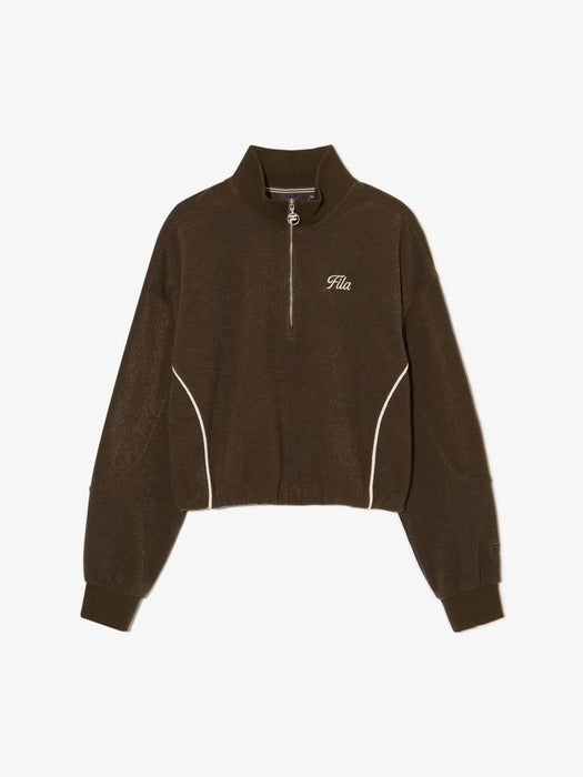 Terry Half-Zip_FS254PO01F001_234