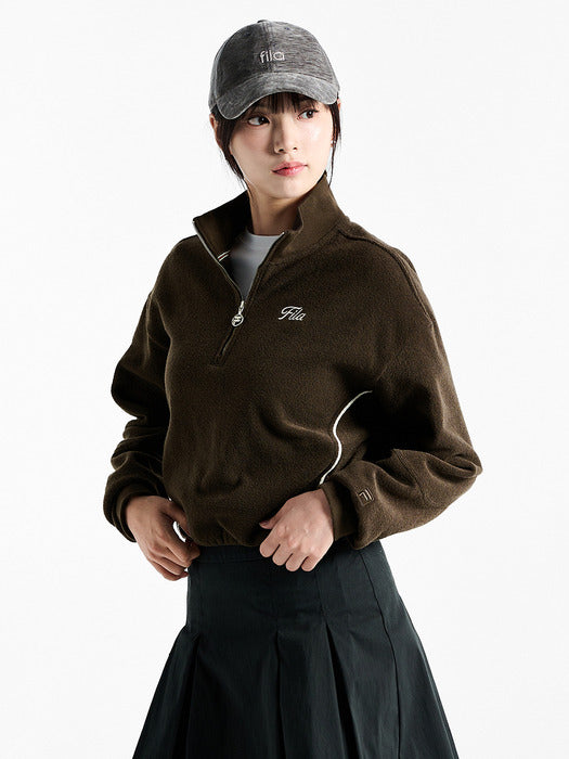 [fila] Terry Half Zip-Up_FS254PO01F001_234