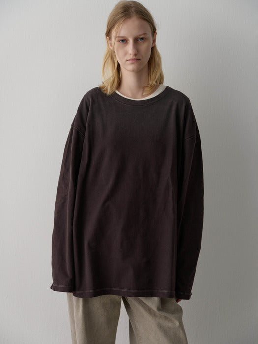 Facade Pattern Overfit Pigment T-shirt
