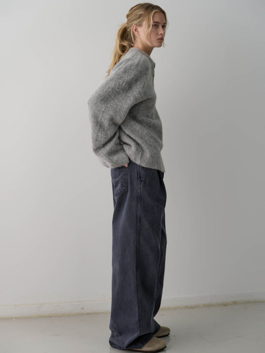 Facade Pattern Classic One-Tuck Denim vintage midnight