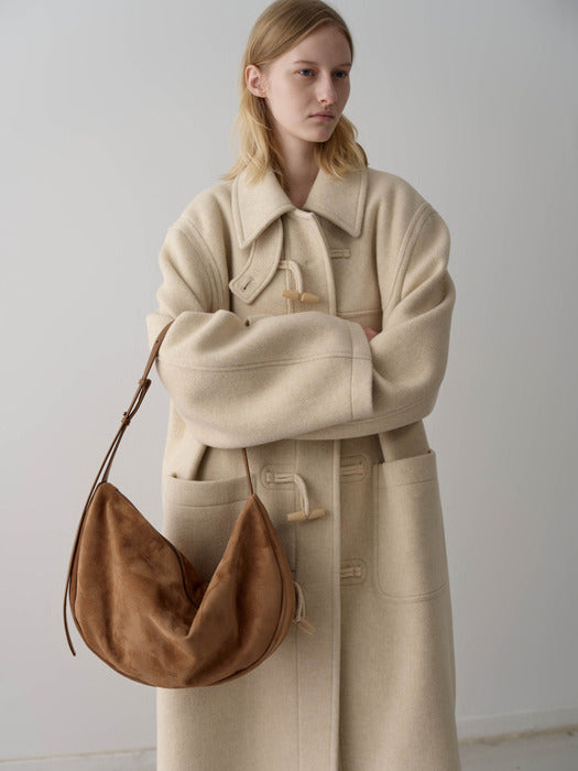 Facade Pattern Suede Todie Bag toast