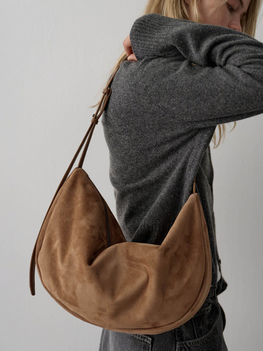 Facade Pattern Suede Todie Bag toast