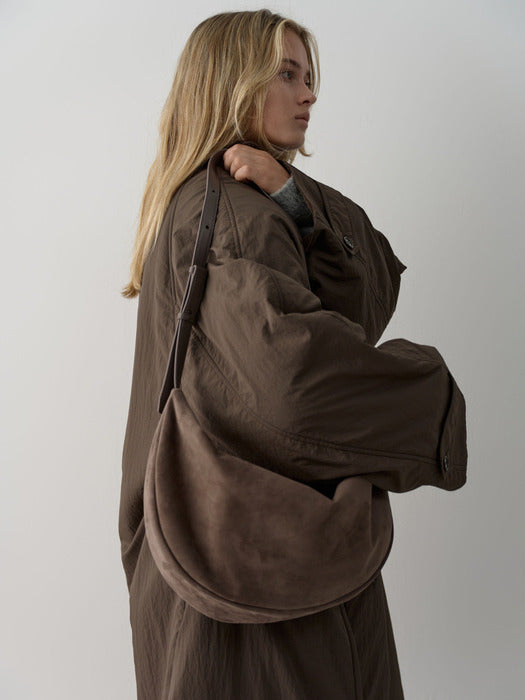 [facade pattern] Suede Todie Bag_ash