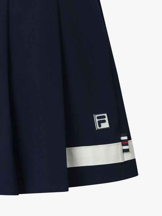 [fila] Women's Wide-Pleat Tennis Skirt_FS253SK11F001_452