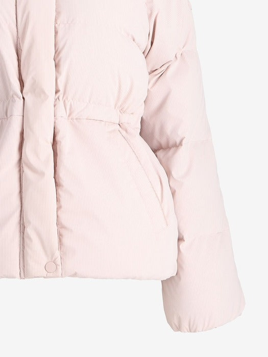 [fila] Corduroy-Pattern Printed Down Jacket_FS254DJ02F001_650