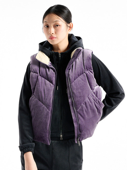 [fila] Velvet Puffer Down Vest_FS254DV02F001_561