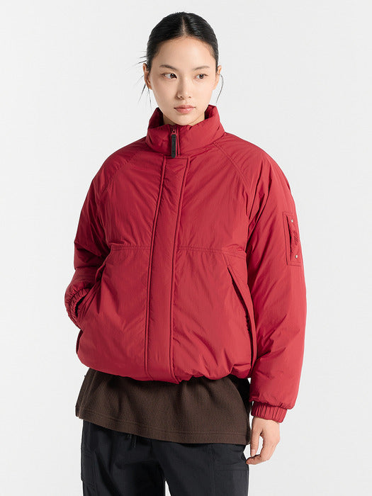 [fila] Women's High Neck Puffer Jacket_FS254JK01F001_613