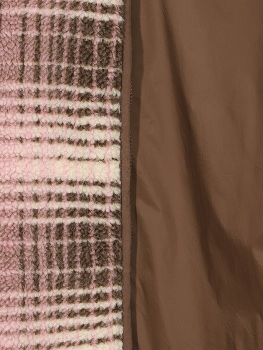 [fila] Checked Fleece Jacket_FS254PL01X002_260