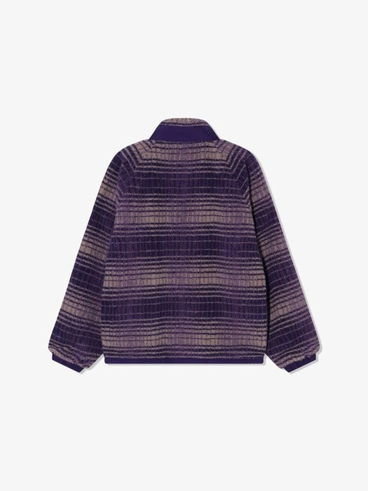 [fila] Checked Fleece Jacket_FS254PL01X002_541