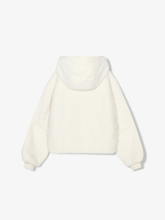 [fila] Women's Faux Fur Hooded Jacket_FS254PL02F001_150