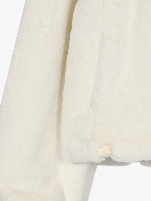 [fila] Women's Faux Fur Hooded Jacket_FS254PL02F001_150