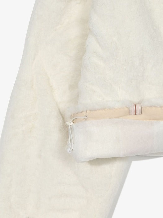 [fila] Women's Faux Fur Hooded Jumper_FS254PL02F001_150