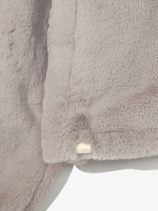 [fila] Women's Faux Fur Hooded Jumper_FS254PL02F001_260